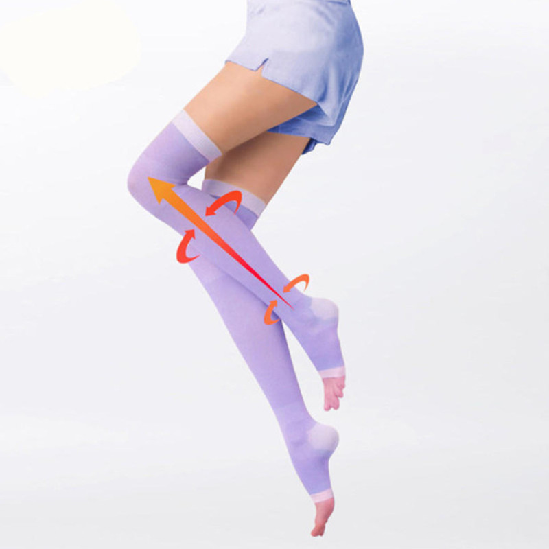 日本睡眠瘦腿袜吴昕同款女裤燃脂袜 茵玫莉短袜/打底袜/丝袜/美腿袜