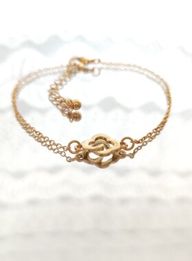 学生女金属链日韩气质简约款手链