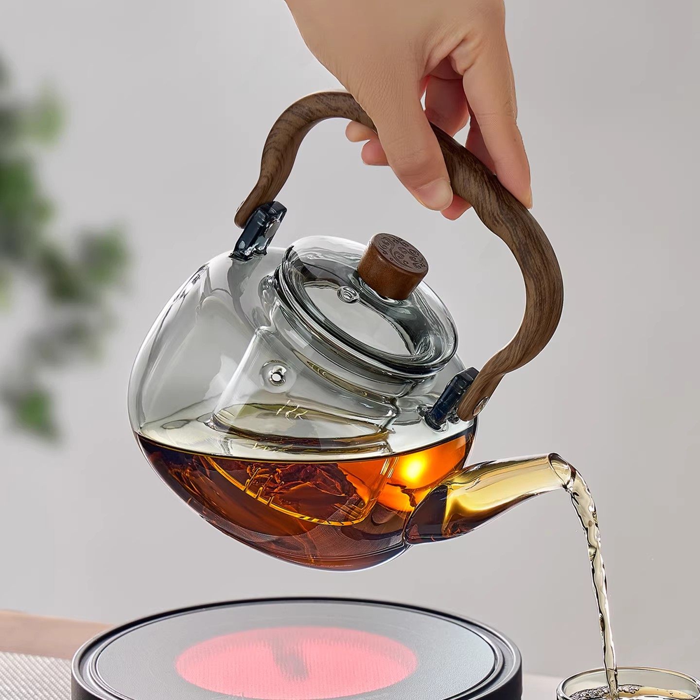 泡茶壶可明火玻璃烧水壶家用加厚耐高温围炉煮茶电陶炉专用煮茶器,淘宝优惠券,粉丝福利购,淘宝优惠卷