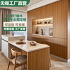 Solid wood door bedroom door interior door original wood door Thai oak red walnut North American red oak red cherry wood door