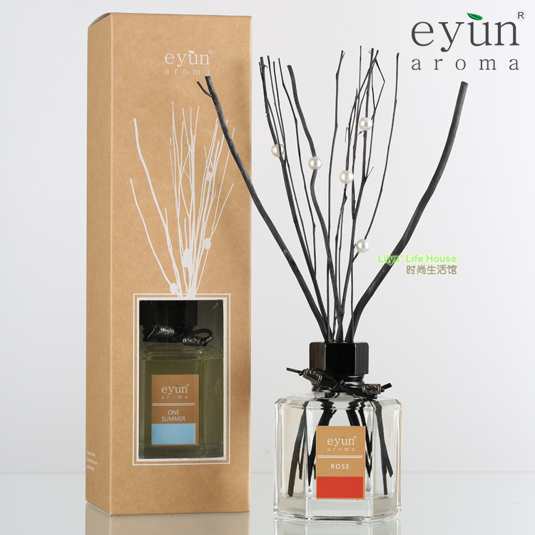 eyun aroma正品 無火藤條散發室內除臭去味香薰精油香氛香水套裝