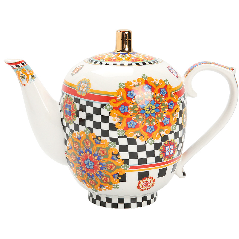 英式陶瓷咖啡具礼盒套装欧式奢华下午茶红茶咖啡杯碟家用茶具杯子 - 图3