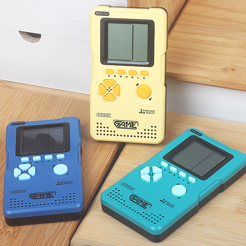 俄罗斯方块横版竖版掌上游戏机学生益智玩具休闲娱乐上班解压 - 图1