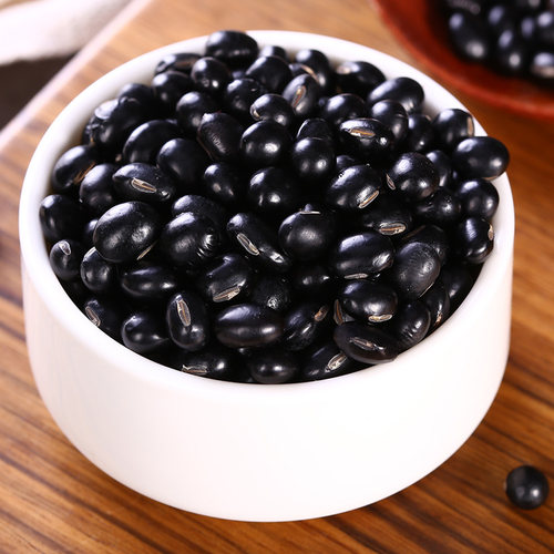 格琳诺尔有机黑豆1kg内蒙农家自产黄心黑小豆五谷杂粮豆浆原料芯 - 图0