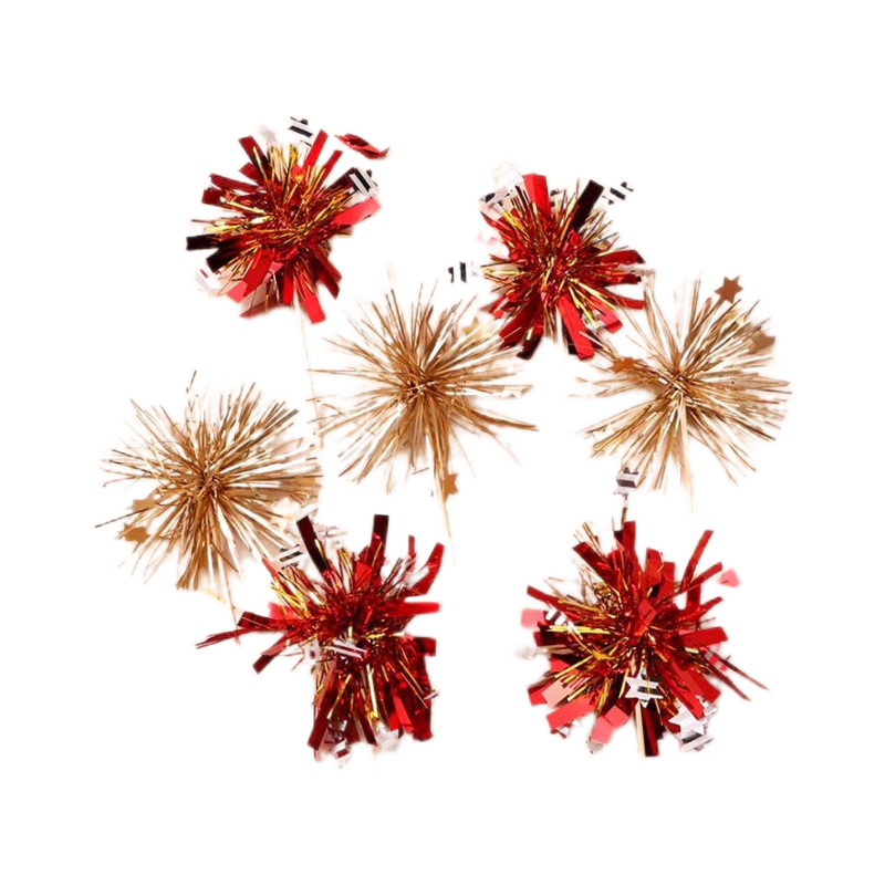 红金星星雨丝生日蛋糕装饰插件亚麻金色五星新年烘焙甜品台插牌,淘宝优惠券,粉丝福利购,淘宝优惠卷