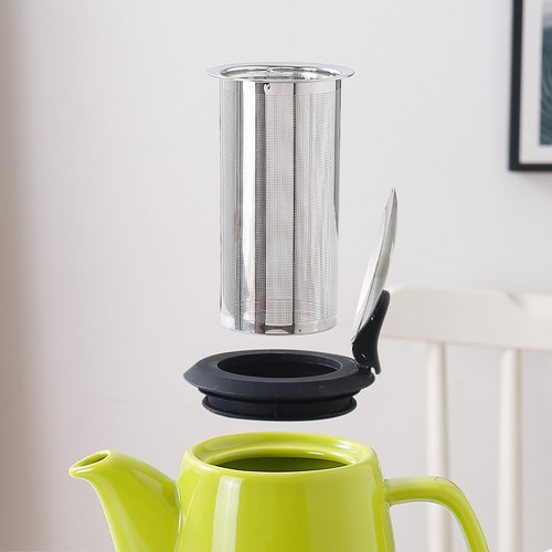 日式陶瓷冷水壶大容量家用泡茶花茶壶大号套装凉开水壶耐高温防爆 - 图2