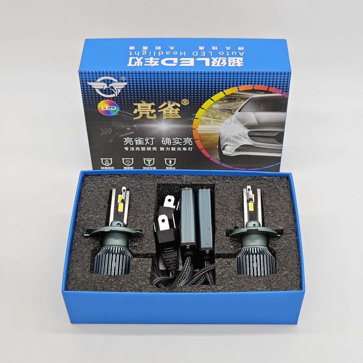Liangque H4 Ideal Light 2 65W Pro Reflective Bowl Integrated Far and Near LED Car Light Review Recommendation