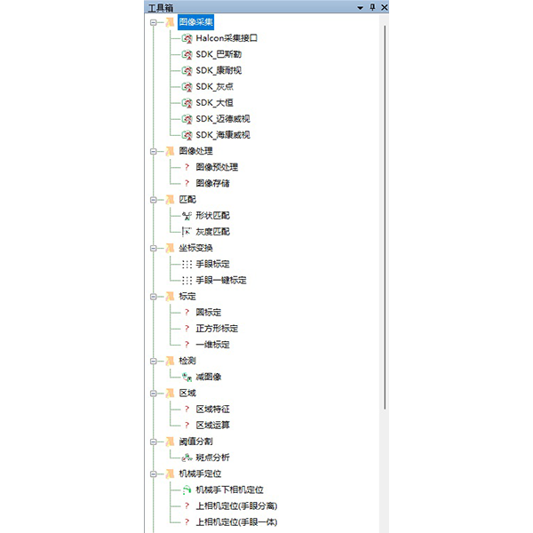 机器视觉软件框架源码 C#联合halcon开发