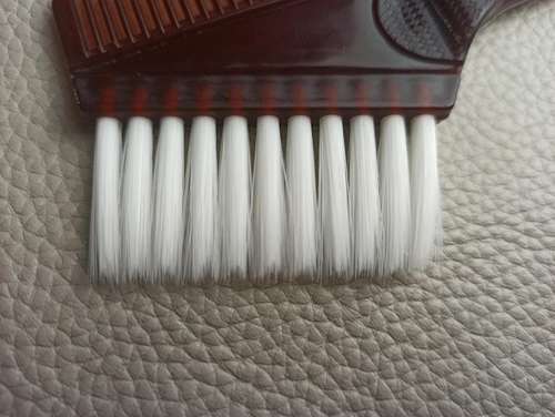 美发染膏工具专业焗油染发梳子软毛加厚两面烫染白毛倒膜护理刷子