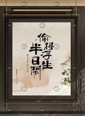 中山工厂直销金属框画灯现代简约那蓝客厅抽象装饰画餐厅沙发过道