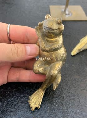 复古怀旧风青蛙癞蛤蟆摆件收藏送