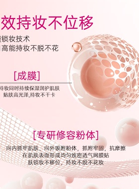 纹丝不动持久遮瑕粉底液