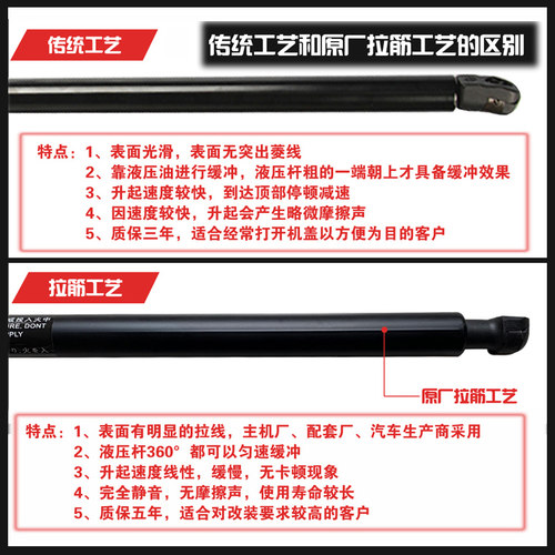 起亚K4凯绅 K3改装引擎机盖液压杆 K2 KXCROSS 奕跑 福瑞迪赛拉图 - 图1