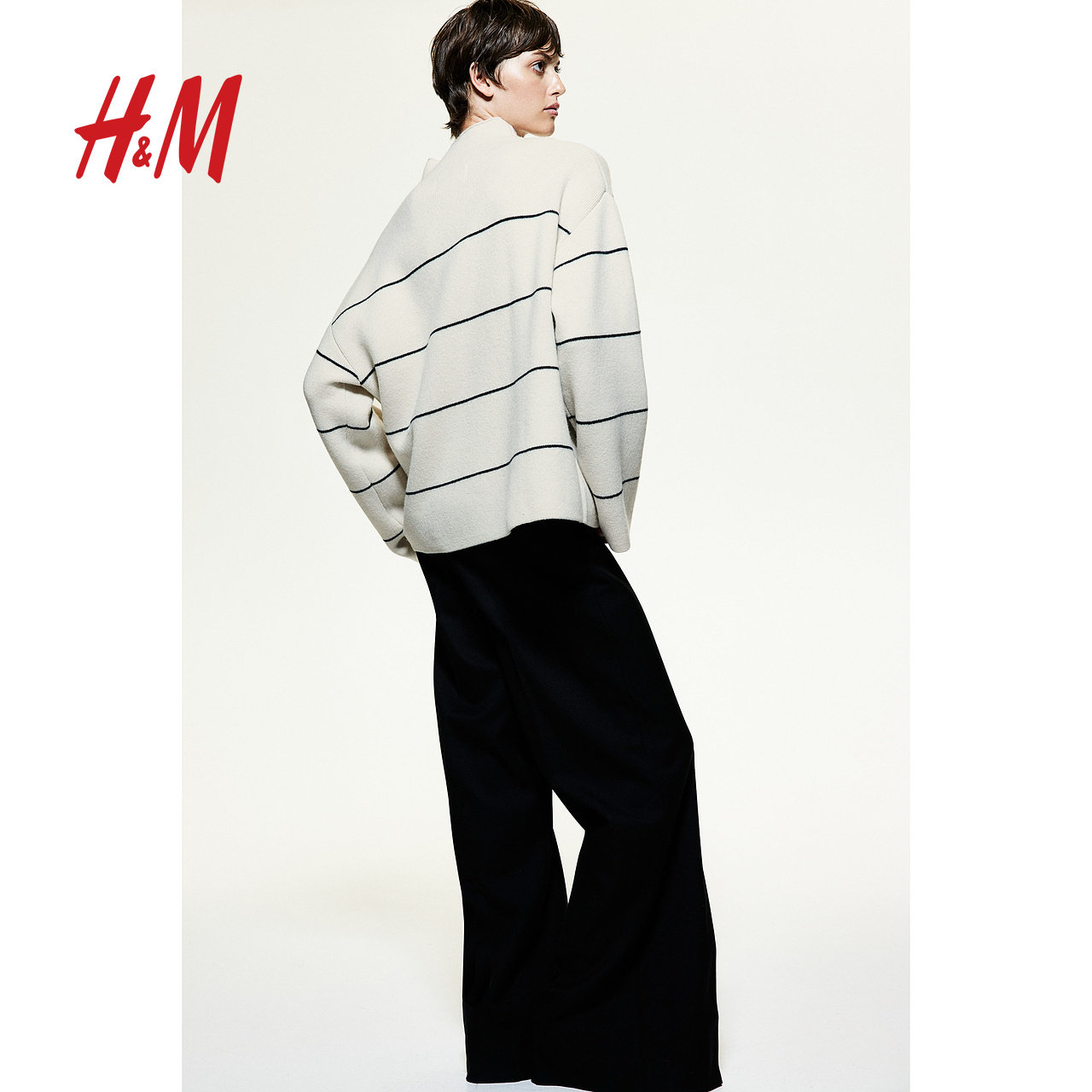 HM女装羊毛冬季舒适柔软时尚羊毛混纺高领套衫1246710,淘宝优惠券,粉丝福利购,淘宝优惠卷