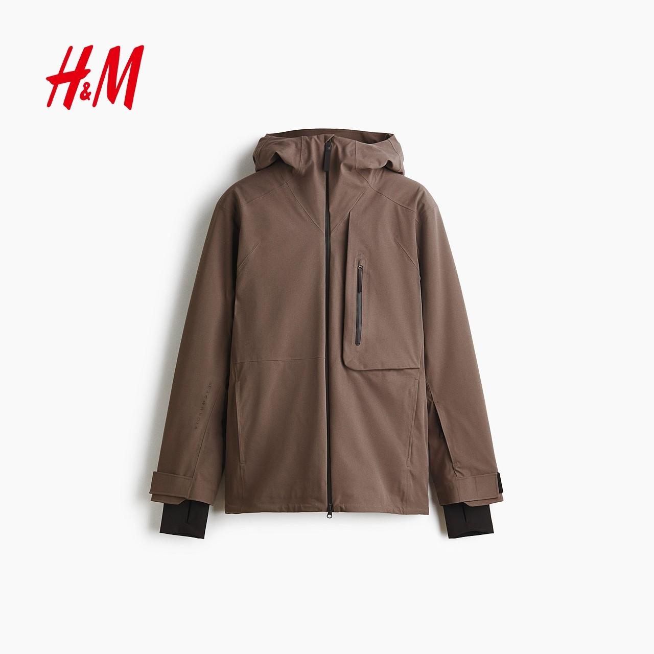 【H&M MOVE StormMove™】男装夹克冬季户外滑雪连帽外套1299891,淘宝优惠券,粉丝福利购,淘宝优惠卷