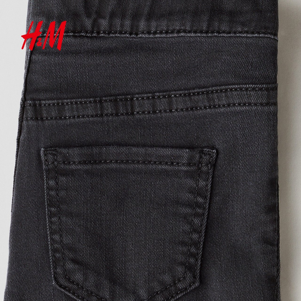 HM冬季童装儿童女童缀饰牛仔打底裤1292142,淘宝优惠券,粉丝福利购,淘宝优惠卷