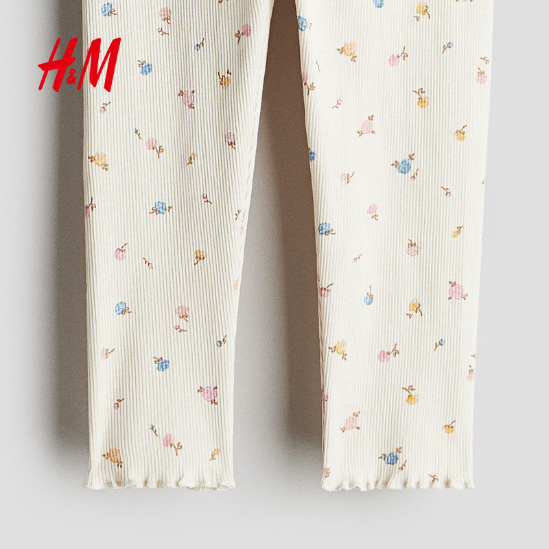 HM童装女婴套装3件式冬季棉质汗布套装1268701,淘宝优惠券,粉丝福利购,淘宝优惠卷