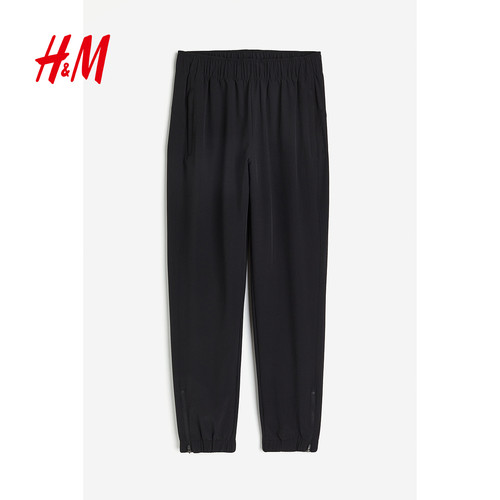 【H&M MOVE DryMove™】女士运动长裤夏季跑步健身裤1214183 - 图3
