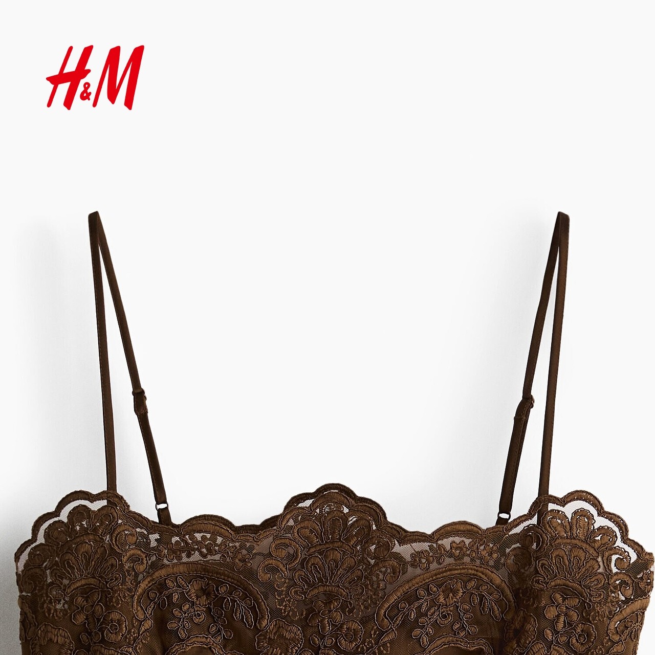 HM2026春季新款女装蕾丝装饰缎质上衣1333829,淘宝优惠券,粉丝福利购,淘宝优惠卷