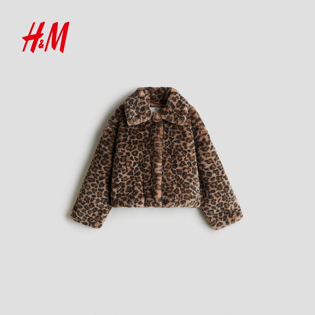 HM冬季童装儿童女童毛茸外套1294353,淘宝优惠券,粉丝福利购,淘宝优惠卷