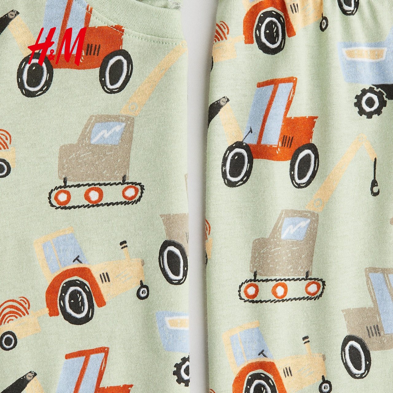 HM冬季童装儿童男童印花汗布睡衣套装1234973,淘宝优惠券,粉丝福利购,淘宝优惠卷