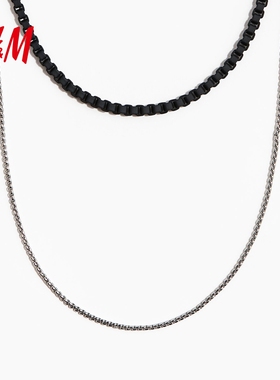 HM2026春季新款男装2条装项链1317509