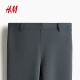 HM Women's Pants 2026 Summer New Capri Pants Elastic High Waist Three-Pottoming Bottoming Casual Pants 1348984