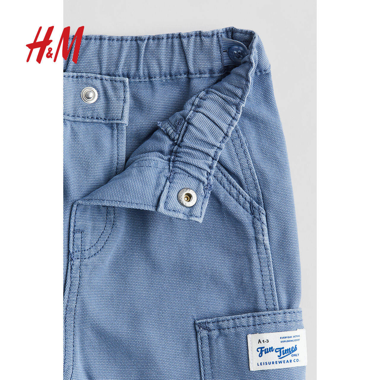 HM童装男婴牛仔裤冬季舒适贴袋棉质复古牛仔裤1241236,淘宝优惠券,粉丝福利购,淘宝优惠卷