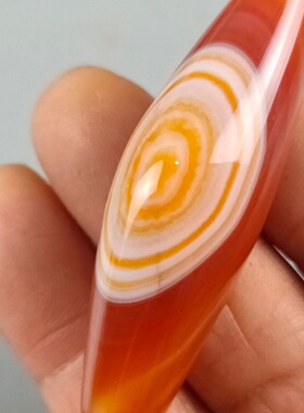 珠宝玉器缠丝玛瑙牛角型锁骨链天珠弯头手链药师天眼天珠