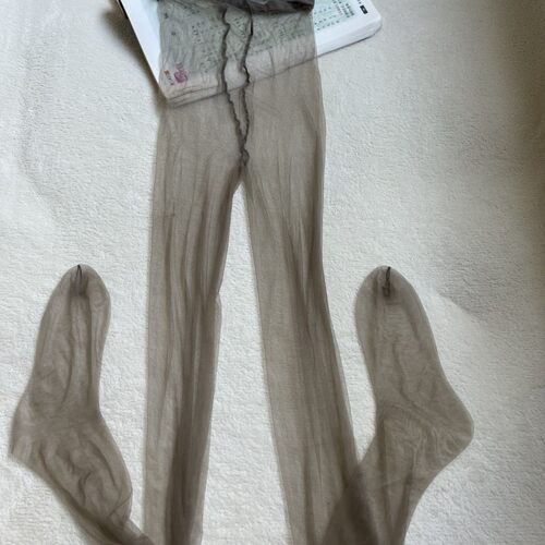 0.1D超薄透明丝滑柔软舒适一线裆通体无痕全透明丝袜带脚型连裤袜 - 图2