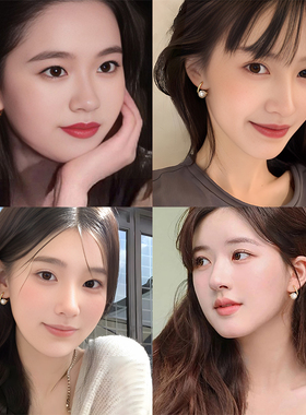 饰悟ins风女法式珍珠耳环