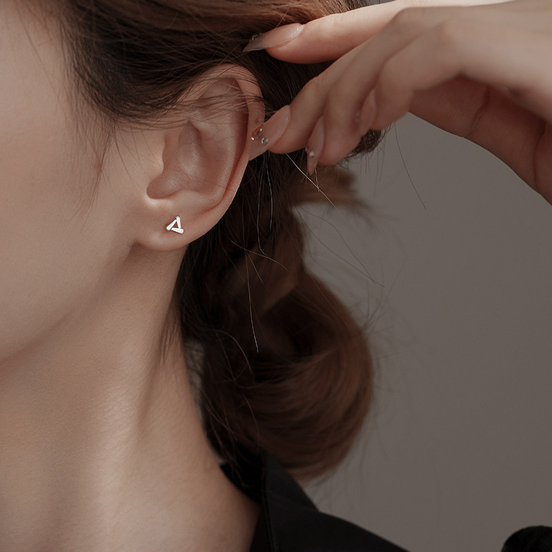 纯银999纯银耳钉新款2025爆款小巧高级耳钉女纯银拒绝过敏耳环,淘宝优惠券,粉丝福利购,淘宝优惠卷