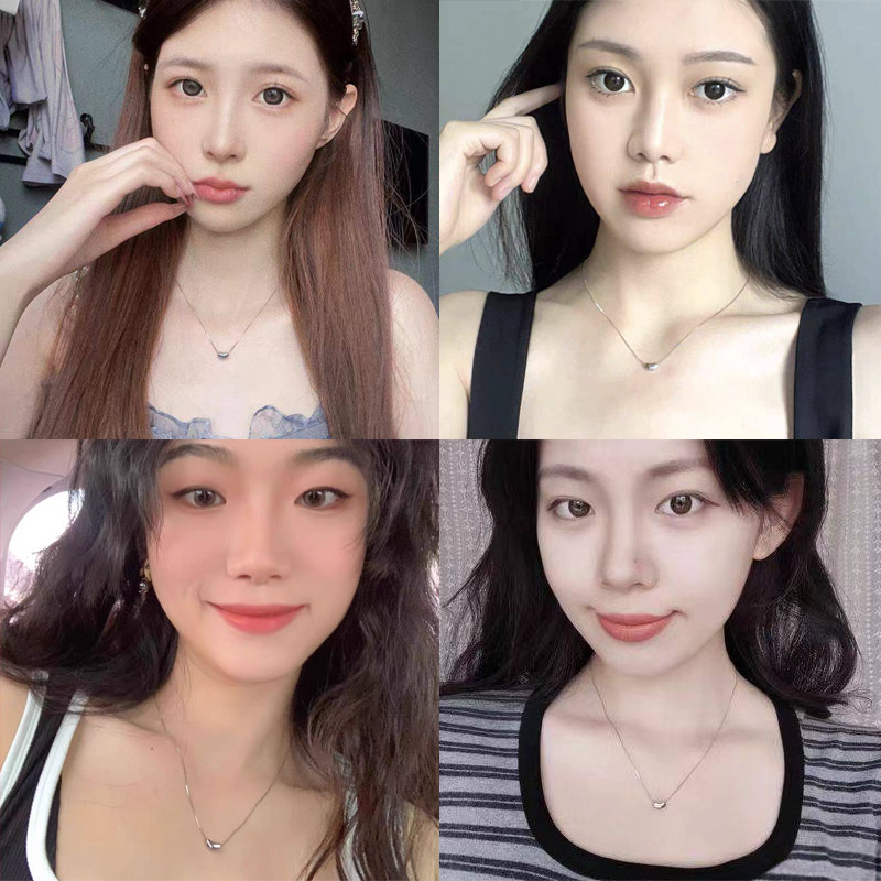 相思豆纯银项链女款2025新款爆款银饰项链轻奢小众锁骨链配饰,淘宝优惠券,粉丝福利购,淘宝优惠卷