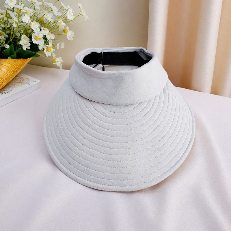 同款夏季防晒帽男女同款防紫外线加长帽檐可折叠轻便大帽沿空顶帽,淘宝优惠券,粉丝福利购,淘宝优惠卷