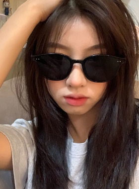 小众高级感橘黄色镜片