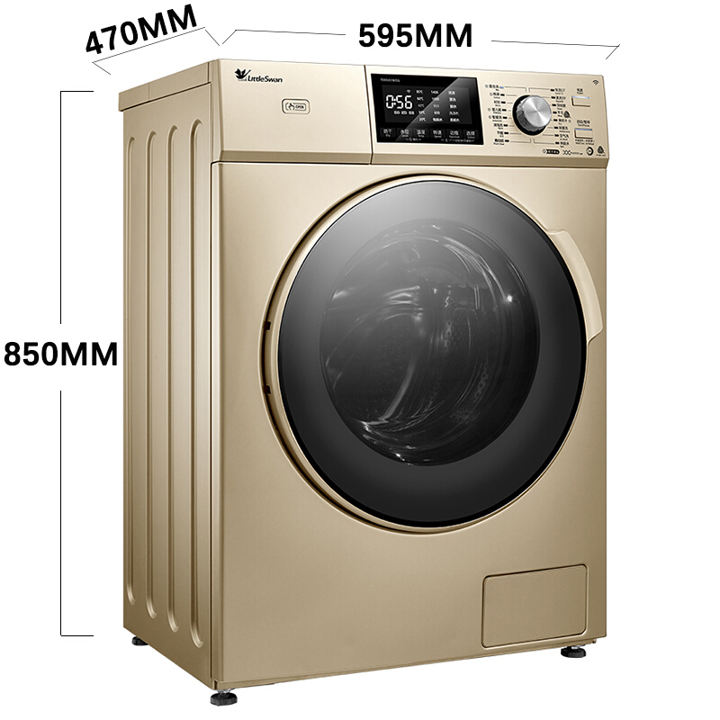 滚筒自投洗衣机 8kg 洗烘干一体机全自动家用变频 TD80V81WIDG 小天鹅 滚筒自投洗衣机 8kg 洗烘干一体机全自动家用变频 TD80V81WIDG 小天鹅
