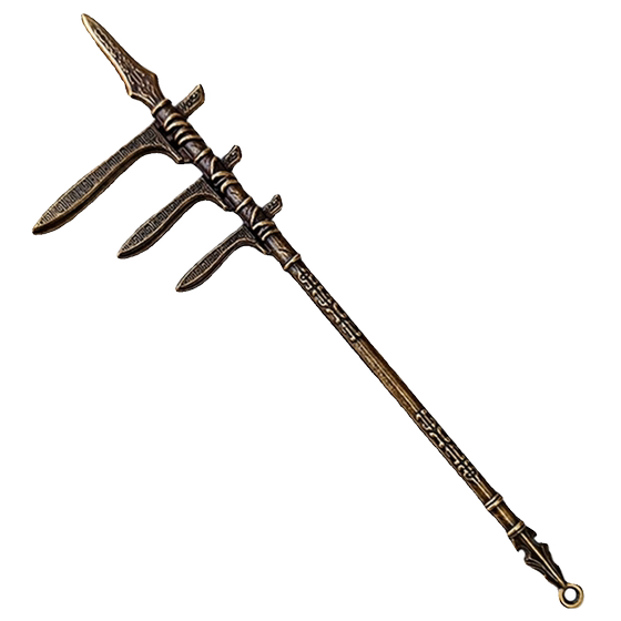 鎏金熟铜锏秦琼武器撒手锏隋唐演义秦淑宝武器古风手办摆件玩具男
