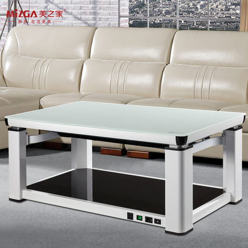 美之家电暖桌取暖桌烤火桌电暖桌升降升降电热茶几家用电烤桌餐桌 - 图0