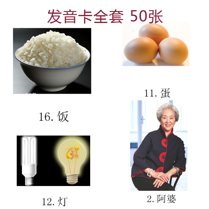 学发音卡片自闭症孤独症发育迟缓语言训练卡片儿童康复训练教具材 - 图2