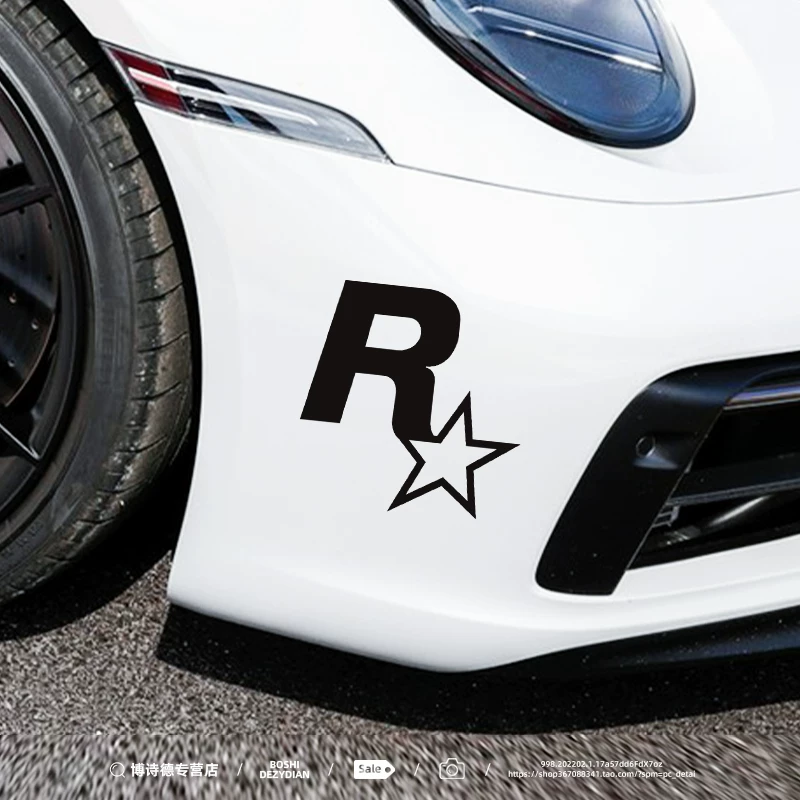 Grand Theft Car GTA5 Speed R -Starry Patch персонализированный электромобиль мотоцикл JDM игра декорация кузова