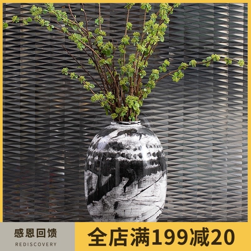 水墨画花瓶 新人首单立减十元 21年7月 淘宝海外