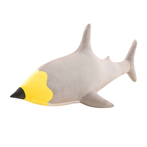 Карандаш, плюшевая акула, забавная игрушка, мягкая кукла, подушка, подарок на день рождения