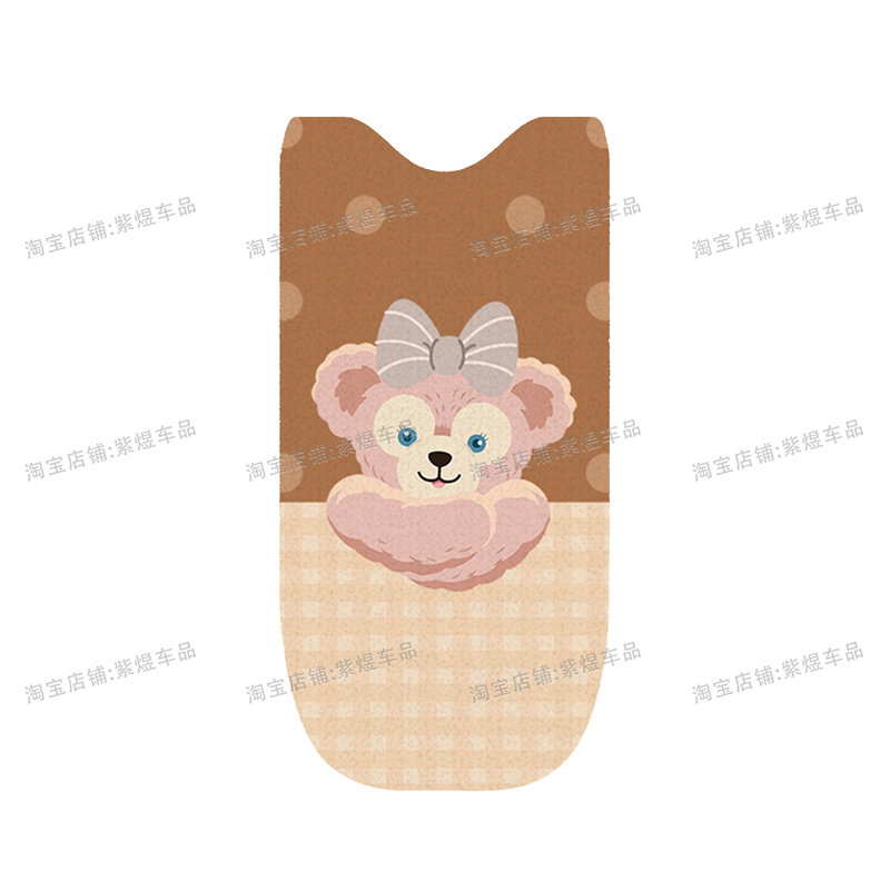 爱玛小熊大熊D222电动车脚垫TDT1160Z防水丝圈电瓶车脚踏垫子卡通 - 图3