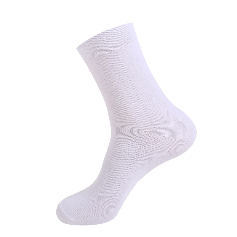 达达狼旗舰店袜子男棉袜中筒袜四季防臭黑色白色纯色短袜船袜长袜秋季吸汗运动3