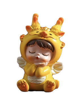 龙宝宝蛋糕装饰摆件插件