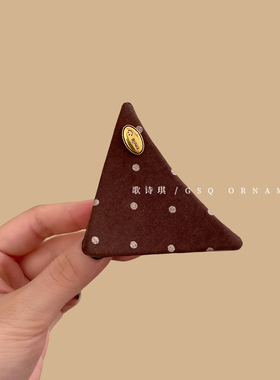 波点三角发量少中号简约抓夹