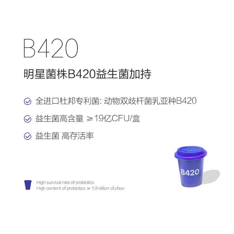 碧生源b420小蓝杯益生菌黑咖啡无蔗糖0脂美式冲泡咖啡官方正品