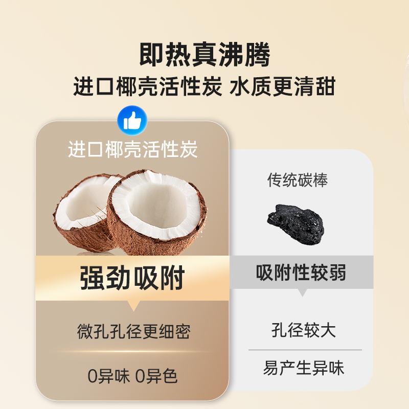 肖战代言安吉尔即热制冷式免安装饮水机小型家用桌面台式便携速热