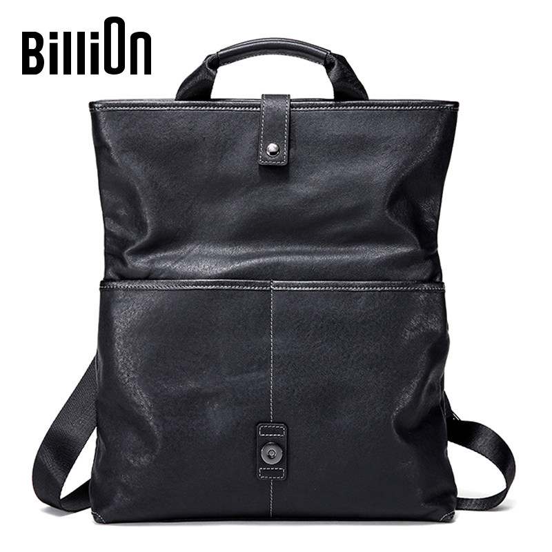 冷兽单肩包男真皮休闲手提男士包包 冷兽箱包男士包袋