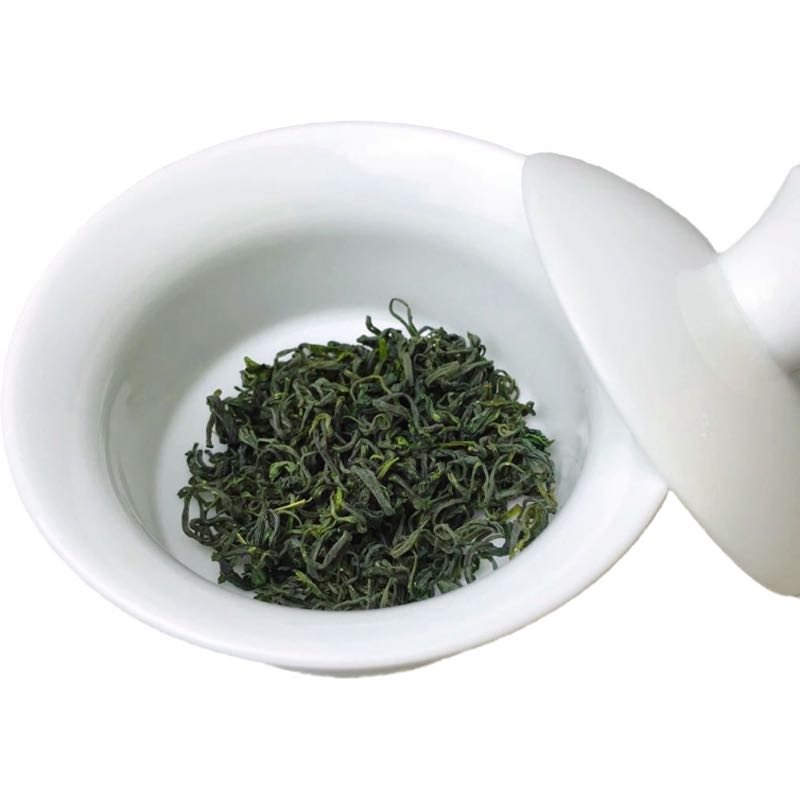 正宗崂山绿茶2022新茶春茶一级浓豆香型散装500g高山云雾青岛特产